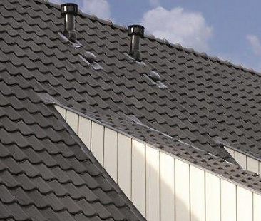 Объект из Керамическая черепица Koramic VHV Black Matt Glazed