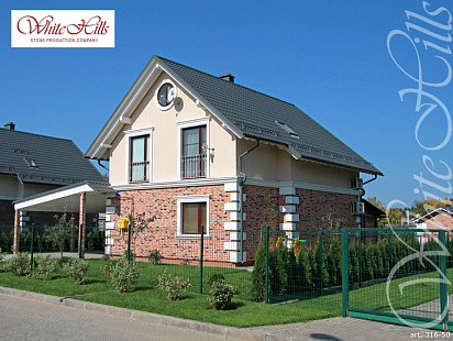 Объект из Облицовочные камни White Hills Искусственный декоративный камень Whitehills Брюгге брик 316-50