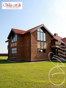 Объект из Облицовочные камни White Hills Искусственный декоративный камень Whitehills Кельн брик 320-70