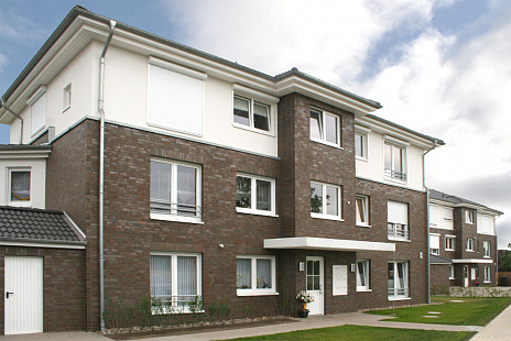 Объект из Клинкерный кирпич Roben ACCUM сине-коричневый