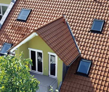 Объект из Керамическая черепица Koramic Alegra 10 naturrot