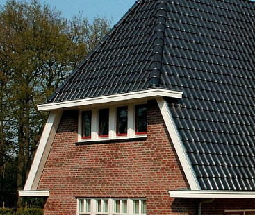 Объект из Керамическая черепица Koramic Alegra 9 anthrazit