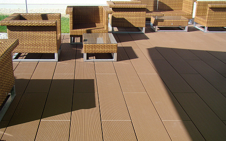 Объект из Террасная керамика Gima Террасная плита Karminrot-gerillt