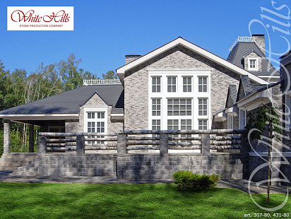 Объект из Облицовочные камни White Hills Искусственный декоративный камень Whitehills Шеффилд 431-80