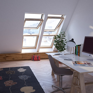 Объект из Мансардные окна Dakea VISION ENERGY