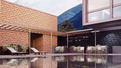 Объект из Облицовочные камни Monopole Ceramica Плитка настенная Muralla Logrono