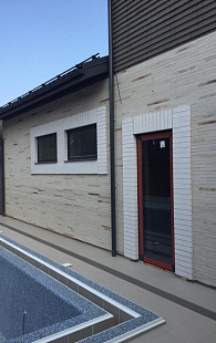 Объект из Глазурованный кирпич StJoris Nuance Brown Linear