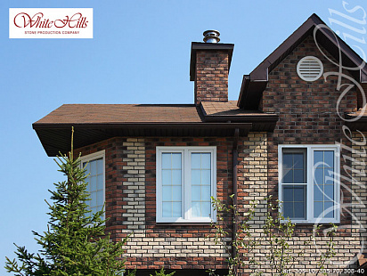 Объект из Облицовочные камни White Hills Искусственный декоративный камень Whitehills Бремен брик 308-40