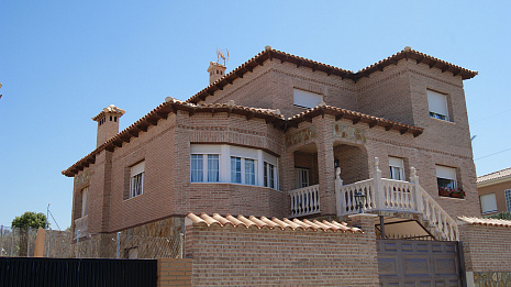 Объект из Кирпич ручной формовки Vandersanden BLANCO/SALMÓN RASPADO