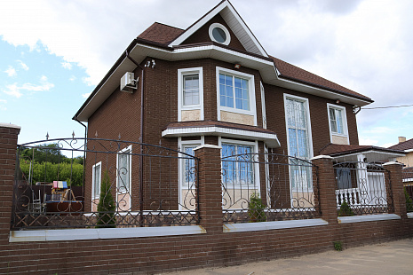 Объект из Облицовочный кирпич Керма Шоколад Бархат