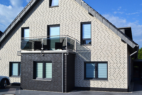 Объект из Кирпич Roben MONTBLANC белый перламутровый