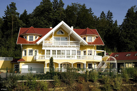 Объект из Керамическая черепица Tondach БОБРОВКА Глазурь Амадеус натуральная