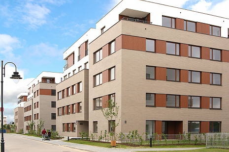 Объект из Клинкерный кирпич Roben FARO серый с оттенком, гладкий