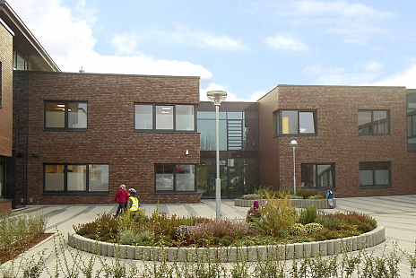 Объект из Клинкерный кирпич Roben ACCUM сине-коричневый