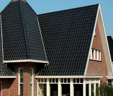 Объект из Керамическая черепица Koramic Alegra 9 anthrazit