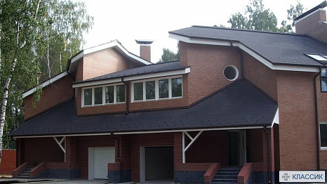 Объект из Гибкая черепица Tegola Nordland Классик Сланцевый