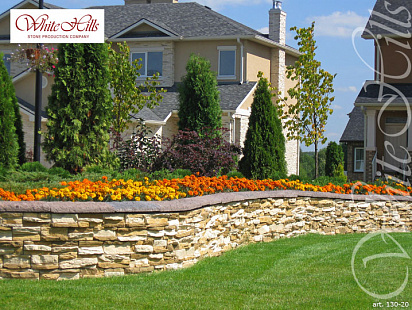 Объект из Облицовочные камни White Hills Искусственный декоративный камень Whitehills Уорд Хилл 130-20