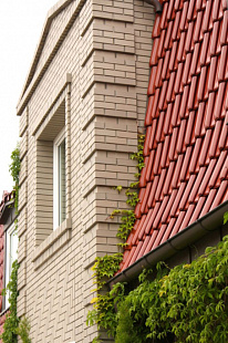 Объект из Клинкерный кирпич Roben FARO серый с оттенком, гладкий