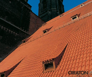 Объект из Керамическая черепица Creaton ANTICO naturrot