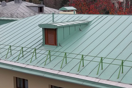 Объект из Кровельный алюминий Alunova Кровельный алюминий Alunova Gloss PS20-160 (светло-зеленый)