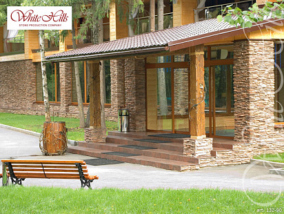 Объект из Облицовочные камни White Hills Искусственный декоративный камень Whitehills Уорд Хилл 132-90