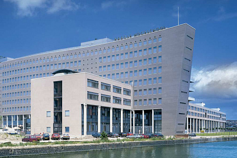 Объект из Клинкерный кирпич Roben FARO серый с оттенком, гладкий