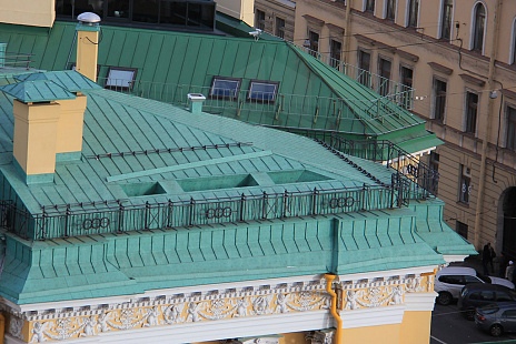 Объект из Кровельный алюминий Alunova Кровельный алюминий Alunova Gloss PS20-160 (светло-зеленый)