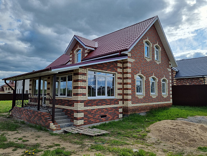 Объект из Кирпич Керма Бордо темный Гладкий ут. ст.