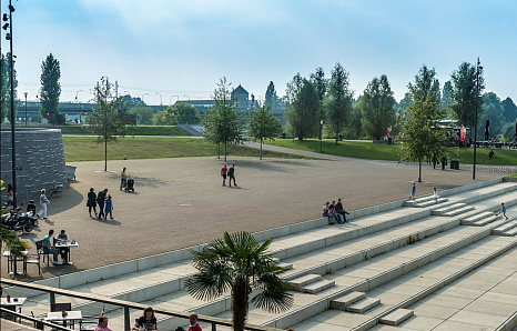 Объект из Клинкерная брусчатка Vandersanden Anthra