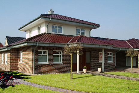 Объект из Кирпич Roben WASSERSTRICH огненнопестрый