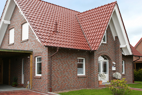 Объект из Керамическая черепица Roben Flandern Plus Кайенский блестящий ангоб