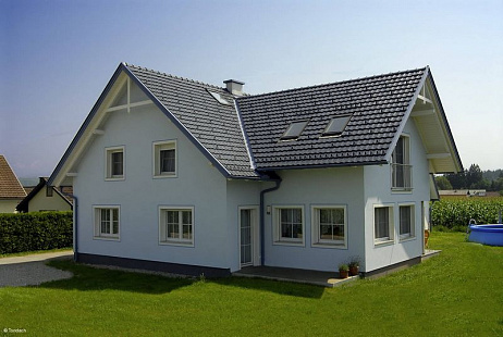 Объект из Керамическая черепица Tondach МУЛДЕ Глазурь Амадеус серая