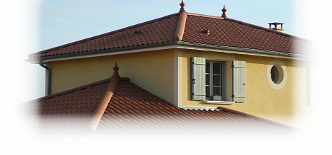 Объект из Керамическая черепица Edilians Omega 10 Rouge