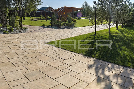 Объект из Брусчатка BRAER Тротуарная плитка «Патио» САВАННА