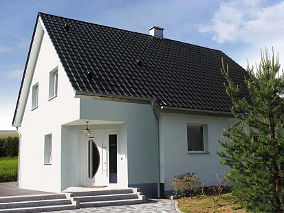 Объект из Керамическая черепица Koramic L 15 edelschwarz