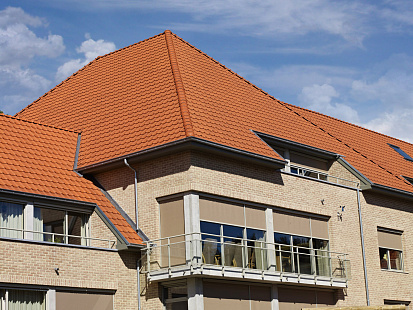 Объект из Керамическая черепица Koramic Alegra 10 naturrot