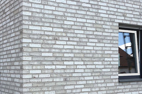 Объект из Кирпич Roben WIESMOOR светлосерый пестрый