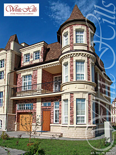 Объект из Облицовочные камни White Hills Искусственный декоративный камень Whitehills Лондон брик 302-70