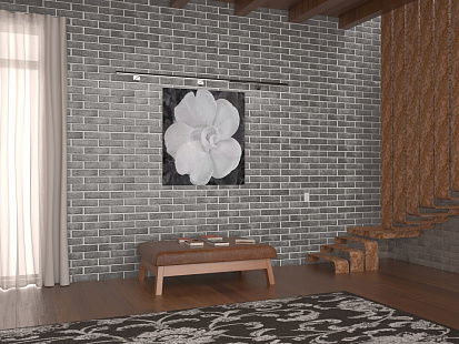 Объект из Облицовочные камни Monopole Ceramica Плитка настенная Bricks Gris