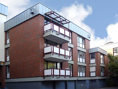 Объект из Клинкерный кирпич Roben WESTERWALD пестрый, гладкий