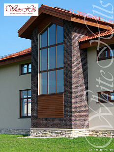 Объект из Облицовочные камни White Hills Искусственный декоративный камень Whitehills Кельн брик 321-40