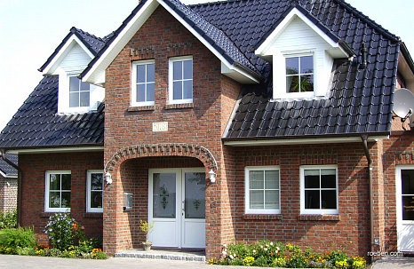 Объект из Кирпич Roben WASSERSTRICH огненнопестрый