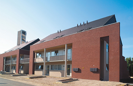 Объект из Кирпич для бесшовной кладки Vandersanden 19 Sepia