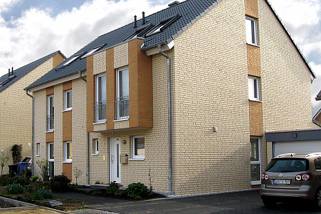 Объект из Клинкерный кирпич Roben SORRENTO песочно-белый