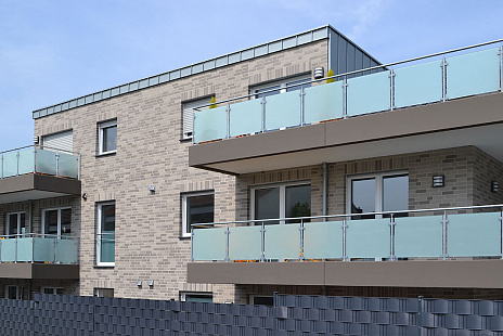 Объект из Клинкерный кирпич Roben FARO серо-пестрый