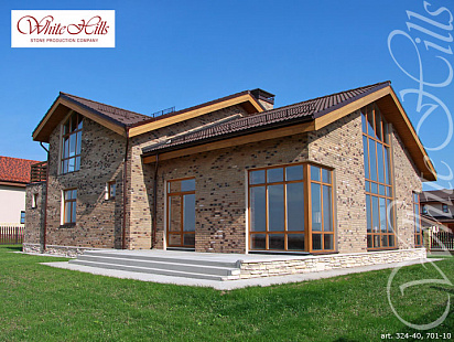 Объект из Облицовочные камни White Hills Искусственный декоративный камень Whitehills Кельн брик 324-40