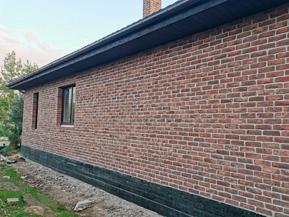 Объект из Кирпич FaberJar WDF Черно-красный