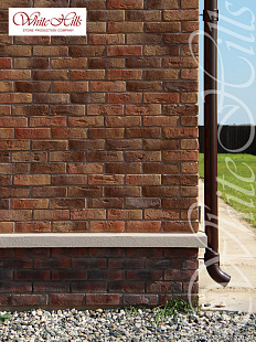 Объект из Облицовочные камни White Hills Искусственный декоративный камень Whitehills Кельн брик 320-70