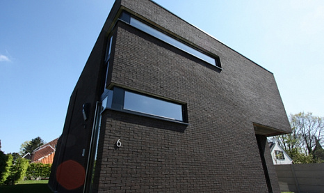 Объект из Кирпич Vandersanden 1 Zwart Mangaan