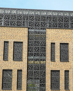 Объект из Кирпич ручной формовки Roben WIESMOOR земляной пестрый